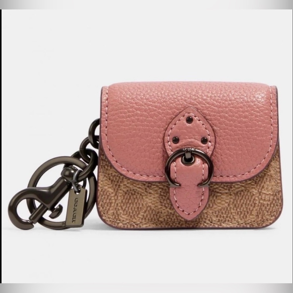 Coach Mini Beat Bag Bag Charm
